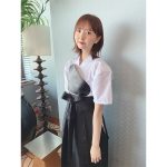 HKT48 森保まどか、心臓を射抜かれる凛々しい弓道着ショット公開