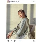 HKT48 森保まどか、後ろ髪束ねた癒しの微笑みショット公開「雰囲気が似合いすぎます」