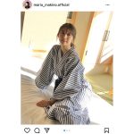 モー娘。牧野真莉愛の浴衣美人ショットに反響！「和の雰囲気もすてき」