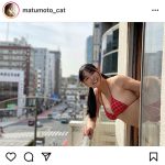 松本ひかる、東京で咲かせるビキニの笑顔ショット！「これすごくいい写真だね！」