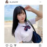 森嶋あんり、黒髪に映える制服姿が眩しいポートレート！