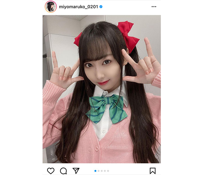 SKE48 野村実代、「ラブライブ！」矢澤にこの完成度が高すぎるコスプレに反響！「最強にして至高！」