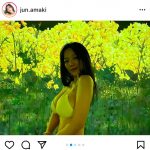 天木じゅん、シルエットで魅せる豊満美ボディ！「ボディライン素晴らしい」