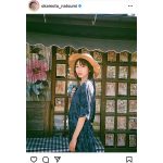 岡本夏美、夏の記憶を閉じ込めた麦わら帽子のポートレート披露