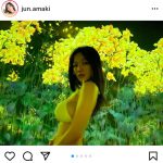 天木じゅん、シルエットで魅せる豊満美ボディ！「ボディライン素晴らしい」