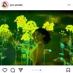 天木じゅん、シルエットで魅せる豊満美ボディ！「ボディライン素晴らしい」