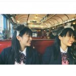 莉子&永瀬莉子、“りこりこ”な制服2ショット公開！