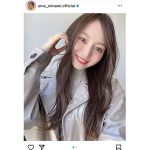 乃木坂46 梅澤美波、可憐な眼差しで微笑む自撮りショット公開！「梅ちゃんの笑顔 大すこ」