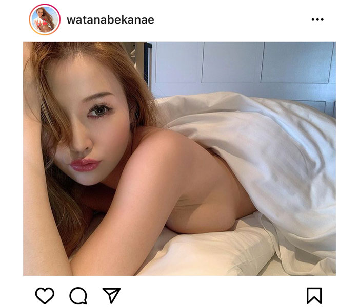 サイバージャパンダンサーズ・渡辺加苗、添い寝気分でヘルシー美ボディ全開！