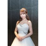 ミスキャンパス準グランプリ 山本瑠香、表彰式の純白ドレス姿を披露「とても綺麗だ」