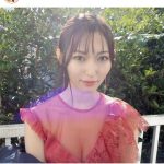 山口真帆、シースルー衣装の大人ショットに反響ぞくぞく！