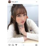 矢倉楓子、タートルネックの白コーデが可愛いと反響！