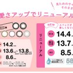 益若つばさデザインプロデュース　ちゅるんとした瞳になれる大人気「バンビシリーズ　ワンデー」が、さらに可愛くリニューアル！