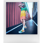LACOSTE × POLAROID：カラフルなコレクション