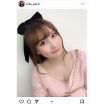 矢倉楓子、ピンクカーディガンとポニーテールの組み合わせが可愛すぎる！「ずっと楓子が１番だよー」