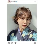 新田さちか、破壊力抜群な浴衣姿にうっとり！