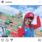 えなこ、可愛すぎるマリオのコスプレに反響！「えなマリオ可愛い！」