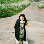 AKB48 福岡聖菜、父撮影の絵画のような白ワンピースショットで魅了