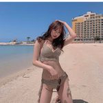 藤川らるむ、砂浜に映えるヘルシー美ボディと天真爛漫な笑顔に釘付け！