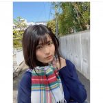 星名美津紀、セーラー服×マフラーのあざといショットに歓喜の声！「めちゃ可愛い」「似合うなぁ」