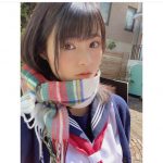 星名美津紀、セーラー服×マフラーのあざといショットに歓喜の声！「めちゃ可愛い」「似合うなぁ」