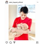 早見あかり、我が子抱きしめママの顔！ファンから応援メッセージも！！