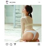 日向葵衣、圧倒的美尻ラインに視線釘付け！