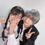 藤田いろは、妄想膨らむ桃月なしことの学園2ショット１「エモすぎて尊みが深い」