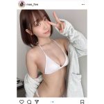 伊織もえ、白ビキニ姿でヘルシー美ボディラインを見せつけ！「何て可愛いんだ」