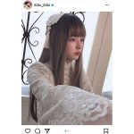 木村葉月、まるで人形のようなガーリーな姿に反響！「天使」「世界一可愛い」