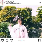 九条ねぎ、中国・漢服のポートレートで溢れる異国情緒感