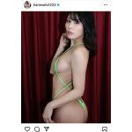 金子智美、豊満美ボディ全開の紐ビキニで悩殺！