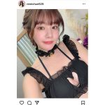 澄川れみ、黒猫風の水着で魅せるふんわり美バスト