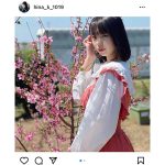 菊地姫奈、ワンピース姿が爽やかな春色ポートレート披露