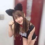 レースクイーン・永原芽衣、えちえちな黒猫コスプレショット公開！