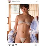 西永彩奈、極小下着で魅せる美麗なスタイル披露