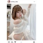 大嶋みくの純白グラビアに視線釘付け！