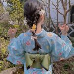 未梨一花、爽やか浴衣姿に歓喜の声「素敵な着物姿」