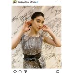 土屋太鳳、シースルードレスで際立つ透明美肌「最強かつ最高の組み合わせです」