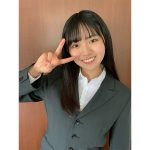 豊田ルナ、スーツ姿で大学の入学式に出席
