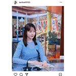 トリンドル玲奈、リモート出演中の様子を公開「独特の緊張感がありました」