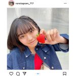 豊田ルナ、気合の入ったいちご狩りコーデで“ドヤ顔”