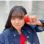 豊田ルナ、気合の入ったいちご狩りコーデで“ドヤ顔”