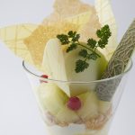 エンポリオ アルマーニ カフェ、フレッシュなメロンを使ったパフェが登場！