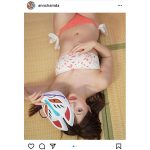 杏ちゃむ、和室で寝転ぶグラビアショットを披露！