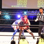 SKE48 荒井優希が遂にプロレスデビュー!必殺技の“かかと落とし“も炸裂