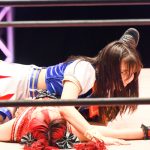 SKE48 荒井優希が遂にプロレスデビュー!必殺技の“かかと落とし“も炸裂