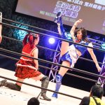 SKE48 荒井優希が遂にプロレスデビュー！必殺技の“かかと落とし“も炸裂