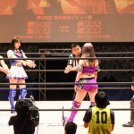 SKE48 荒井優希が遂にプロレスデビュー!必殺技の“かかと落とし“も炸裂