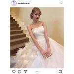 明日花キララ、圧倒的な美を放つウェディングショットに反響ぞくぞく！